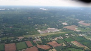 View to South Mountain over the Airport from the Valley